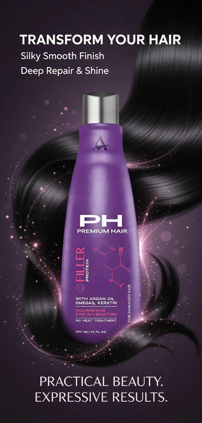 PH FILLER PROTEIN (For Thin, Damaged & Weak Hair) 300 ML